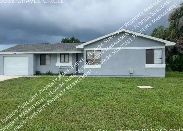 Property at 5032 Chaves Cir, Port Charlotte, FL, 33948, 3 beds, 2 baths, [object Object]