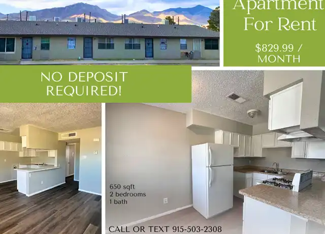 Property at 4930 Hercules Ave Unit 03, El Paso, TX, 79904, 2 beds, 1 bath, [object Object]