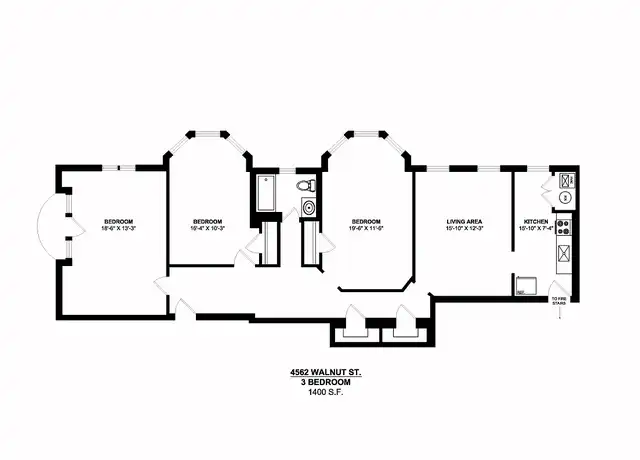 Property at Stoneleigh Court Apartments - 4524 Walnut St, Philadelphia, PA, 19139, 3 beds, 1-2 bath, [object Object]