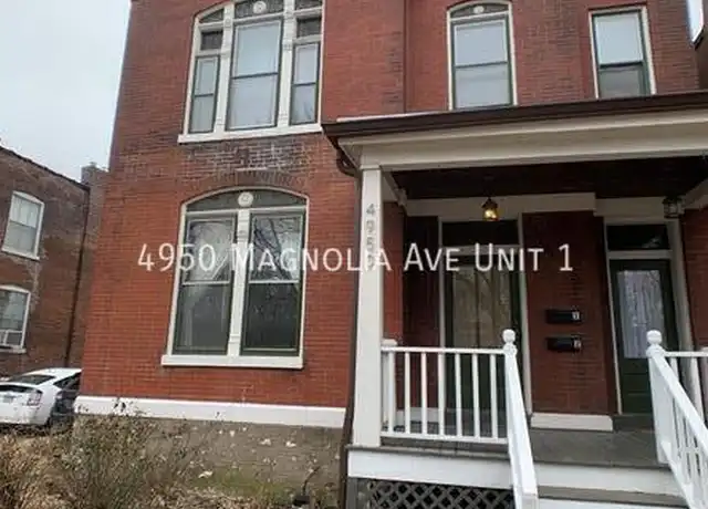 Property at 4950 Magnolia Ave Unit 1, St. Louis, MO, 63139, 1 bed, 1 bath, [object Object]