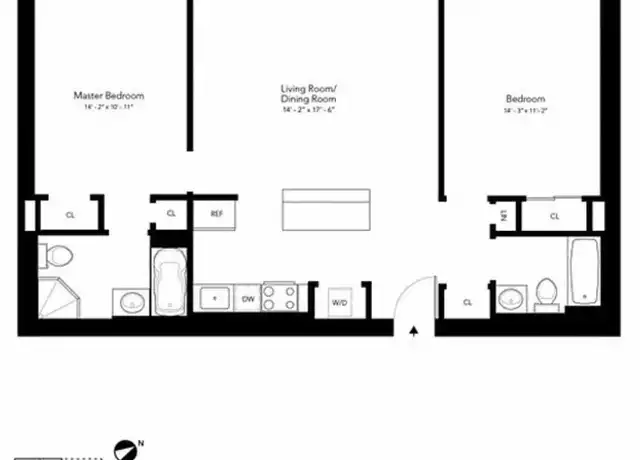 Property at 301 W 115th St Unit 6B, New York, NY, 10026, 2 beds, 2 baths, [object Object]