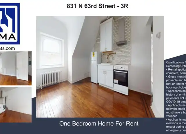 Property at 831 N 63rd St Unit 831 3R, Philadelphia, PA, 19151, 1 bed, 1 bath, [object Object]