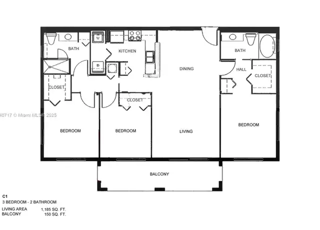 Property at 6851 SW 44th St #210, Miami, FL, 33155, 3 beds, 2 baths, [object Object]