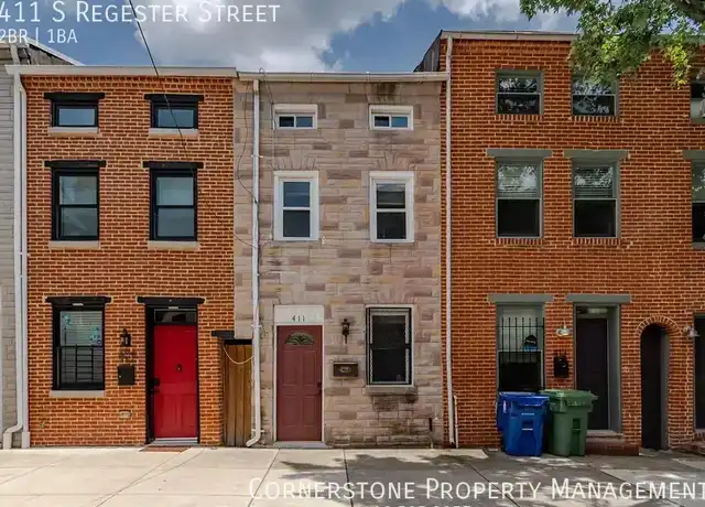 Property at 411 S Regester St, Baltimore, MD, 21231, 2 beds, 1 bath, [object Object]