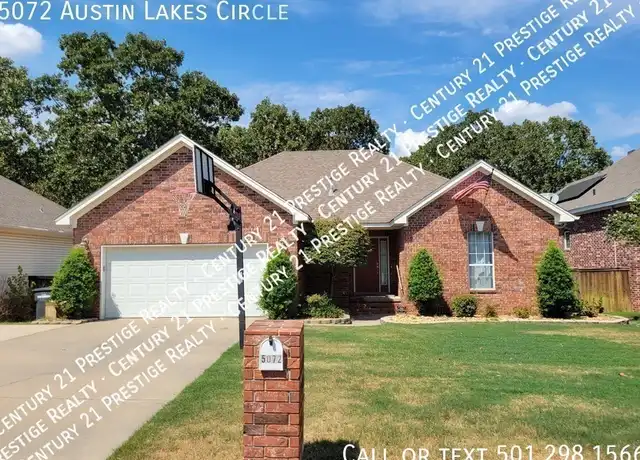 Property at 5072 Austin Lakes Cir, Sherwood, AR, 72120, 3 beds, 2 baths, [object Object]