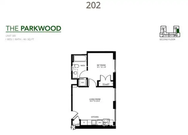 Property at 3003 Parkwood Ave Unit 202, Richmond, VA, 23221, 1 bed, 1 bath, [object Object]