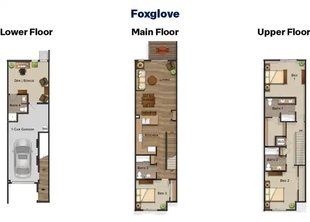Property at 16723 Alderwood Mall Pkwy Unit C7, Lynnwood, WA, 98037, 3 beds, 3.5 baths, [object Object]
