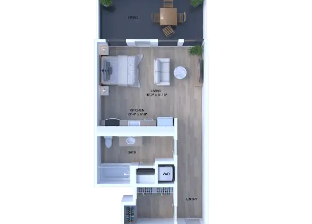 Property at 100 N Summit St Unit 423, Toledo, OH, 43604, 0 beds, 1 bath, [object Object]