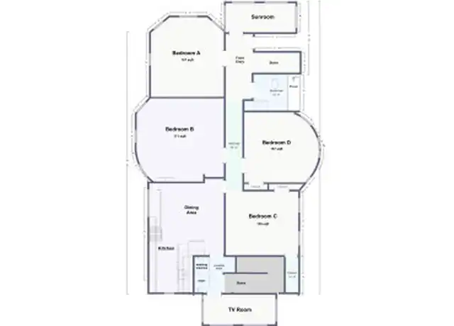 Property at 25 Fuller St Unit 2, Waltham, MA, 02453, 4 beds, 1 bath, [object Object]