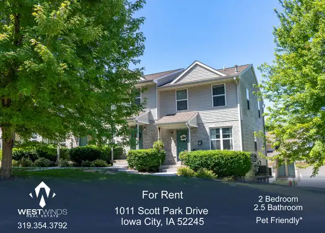 Property at 1011 Scott Park Dr, Iowa City, IA, 52245, 2 beds, 2.5 baths, [object Object]