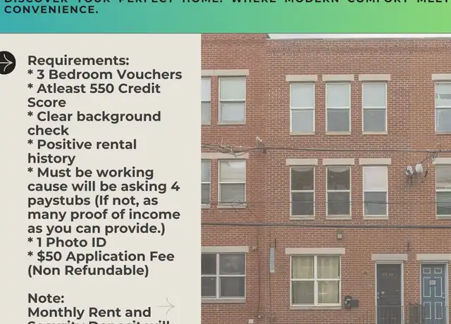 Property at 1939 N Gratz St Unit 2, Philadelphia, PA, 19121, 3 beds, 1 bath, [object Object]