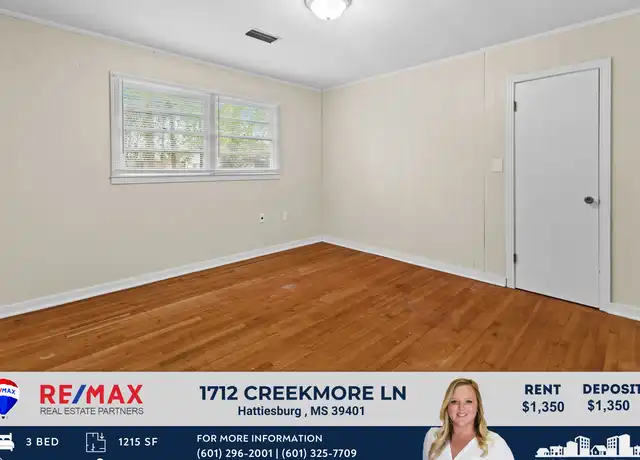 Property at 1712 Creekmore Ln, Hattiesburg, MS, 39401, 3 beds, 1.5 baths, [object Object]