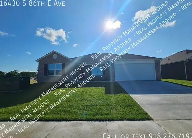 Property at 16430 S 86th East Ave, Bixby, OK, 74008, 4 beds, 2 baths, [object Object]