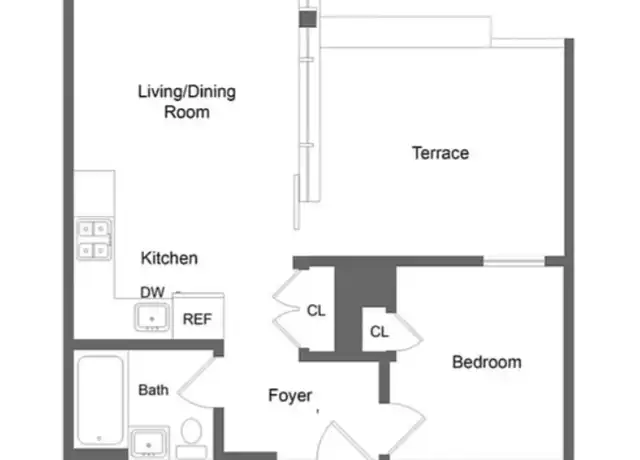 Property at 105 Grand Ave Unit 5E, Brooklyn, NY, 11205, 1 bed, 1 bath, [object Object]