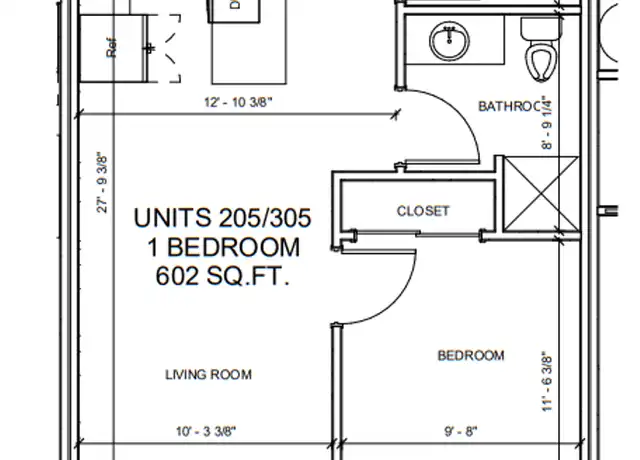 Property at 1 Main St Unit 205, Menasha, WI, 54952, 1 bed, 1 bath, [object Object]