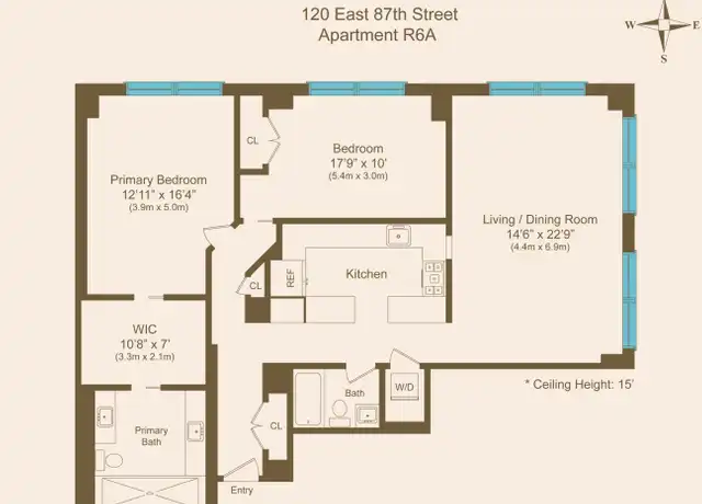 Property at 6 E 87th St Unit R6A, New York, NY, 10128, 2 beds, 2 baths, [object Object]