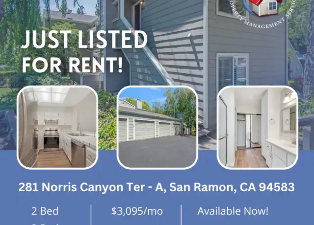 Property at 281 Norris Canyon Ter Unit A, San Ramon, CA, 94583, 2 beds, 2 baths, [object Object]