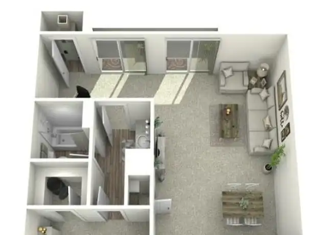 Property at 5111 Glen Ridge Dr Unit 1213, San Antonio, TX, 78229, 1 bed, 1 bath, [object Object]