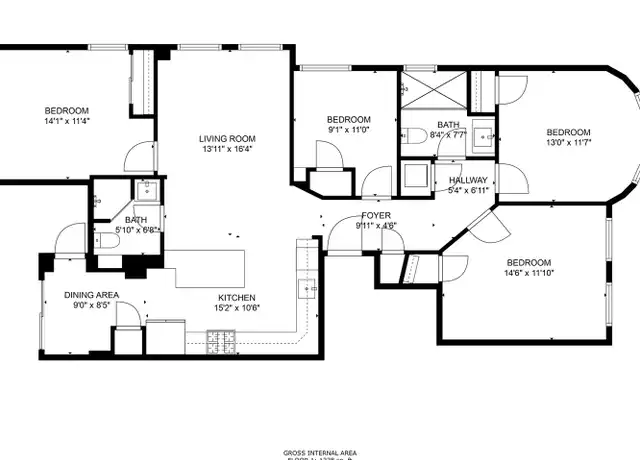 Property at 9 University Rd Unit 3, Brookline, MA, 02445, 4 beds, 2 baths, [object Object]