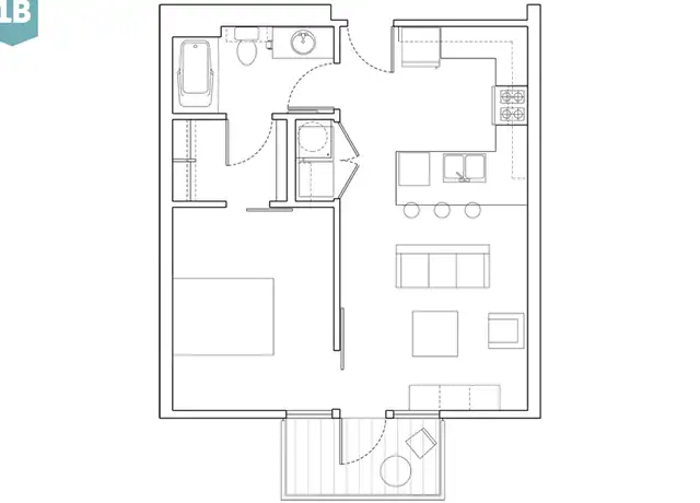 Property at 123 NE 2nd St Unit 114, Oklahoma City, OK, 73104, 1 bed, 1 bath, [object Object]
