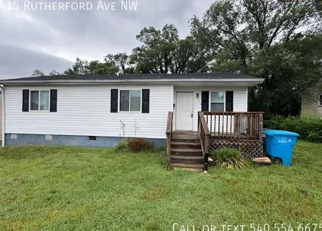 Property at 415 Rutherford Ave NW, Roanoke, VA, 24016, 3 beds, 2 baths, [object Object]