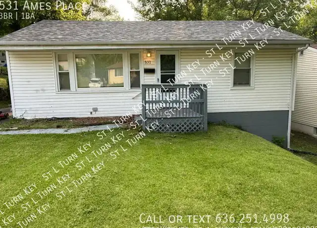 Property at 531 Ames Pl, Saint Louis, MO, 63135, 3 beds, 1 bath, [object Object]