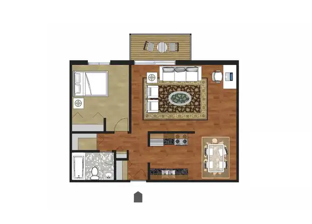 Property at 6390 Douglas Dr N Unit 2-304, Brooklyn Park, MN, 55429, 1 bed, 1 bath, [object Object]