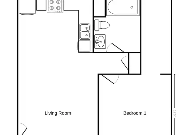 Property at 3320 Norton St, Wisconsin Rapids, WI, 54494, 1 bed, 1 bath, [object Object]
