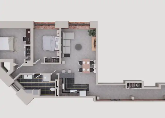 Property at 34 S Erie St Unit 108, Toledo, OH, 43604, 2 beds, 1.5 baths, [object Object]