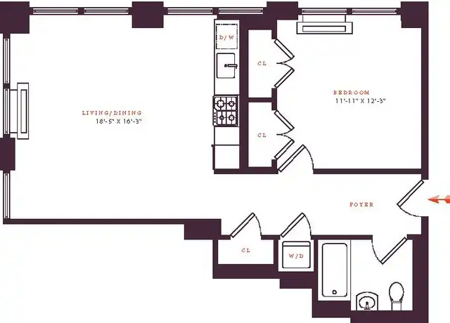Property at 138 E 12th St Unit 7-E, New York, NY, 10003, 1 bed, 1 bath, [object Object]