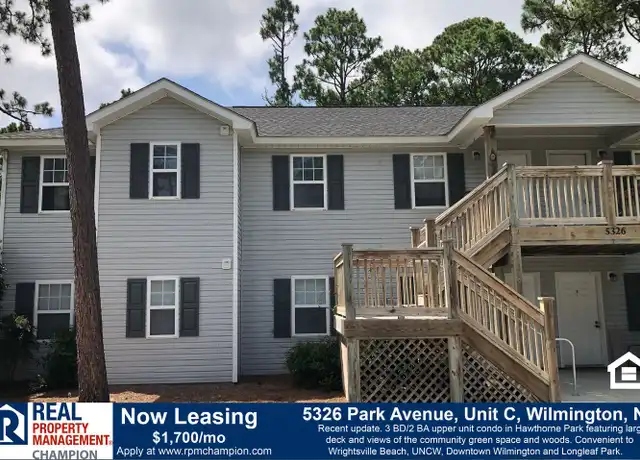Property at 5326 Park Ave Unit C, Wilmington, NC, 28403, 3 beds, 2 baths, [object Object]