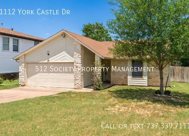 Property at 1112 York Castle Dr, Pflugerville, TX, 78660, 3 beds, 2 baths, [object Object]