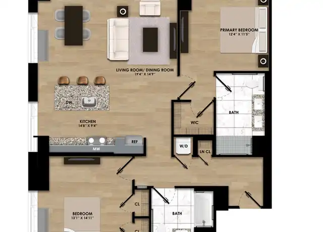 Property at 2319 Third Ave Unit 426, Bronx, NY, 10451, 2 beds, 2 baths, [object Object]