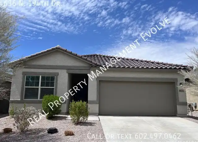Property at 4636 N 194th Dr, Litchfield Park, AZ, 85340, 4 beds, 3 baths, [object Object]