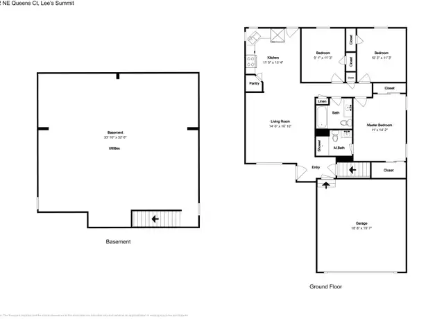 Property at 1012 NE Queens Ct, Lees Summit, MO, 64064, 3 beds, 2 baths, [object Object]