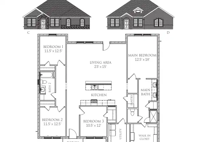 Property at 515 Tom Ln, Red Oak, TX, 75154, 4 beds, 2 baths, [object Object]