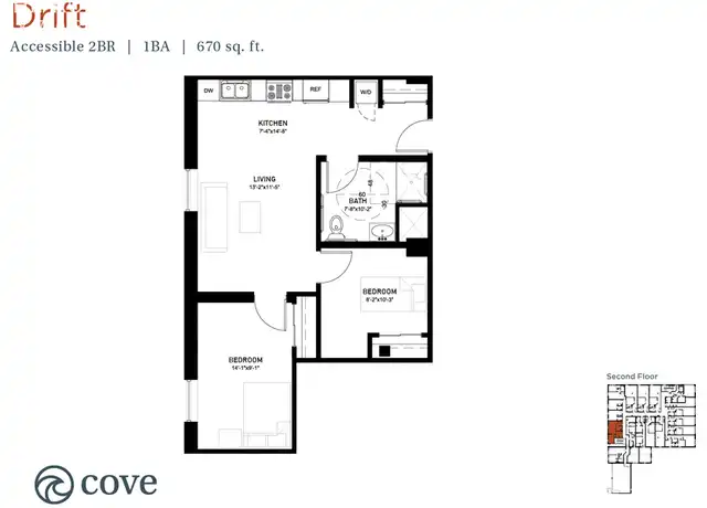 Property at 1 E 1st St Unit 2-206, Duluth, MN, 55802, 2 beds, 1 bath, [object Object]