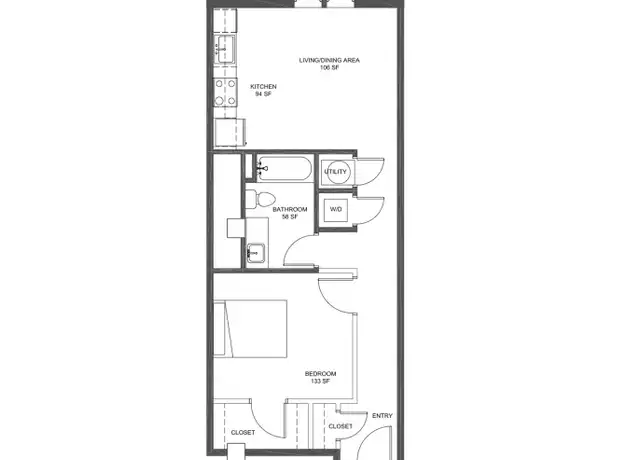Property at 2819 Penn Ave Unit 215, Pittsburgh, PA, 15222, 1 bed, 1 bath, [object Object]