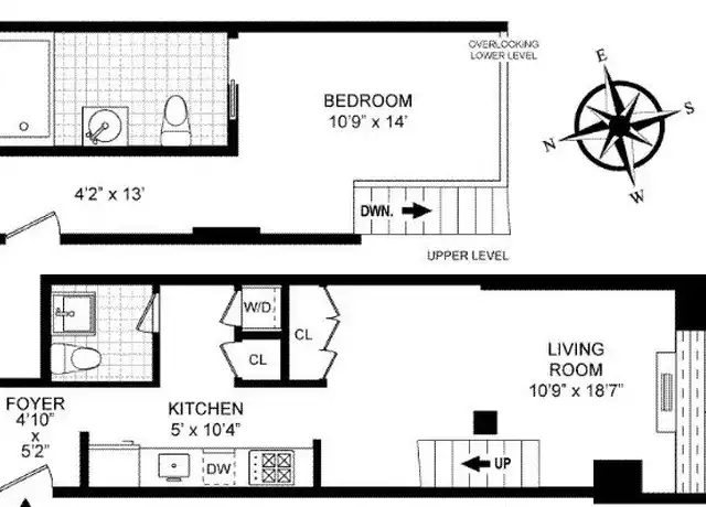 Property at 425 E 13th St Unit 1F, New York, NY, 10009, 1 bed, 1.5 baths, [object Object]