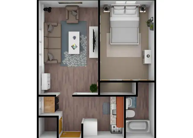 Property at 1075 Bryden Rd Unit 1075-2B, Columbus, OH, 43205, 1 bed, 1 bath, [object Object]