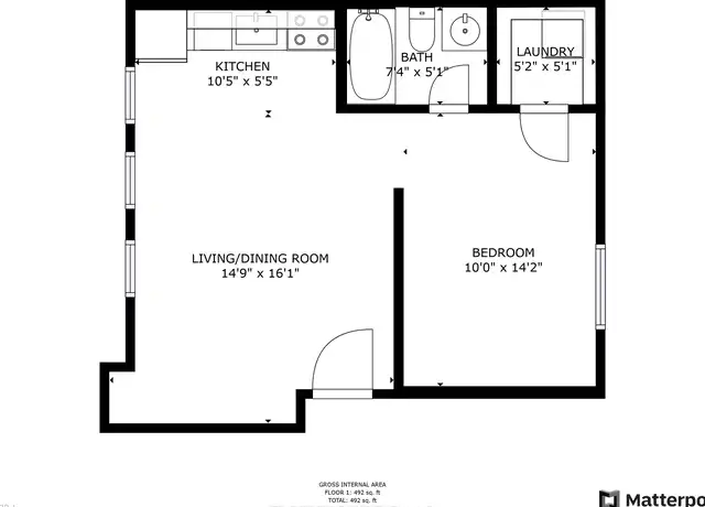 Property at 1225 Moselle Ave Unit 22, Orlando, FL, 32807, 1 bed, 1 bath, [object Object]