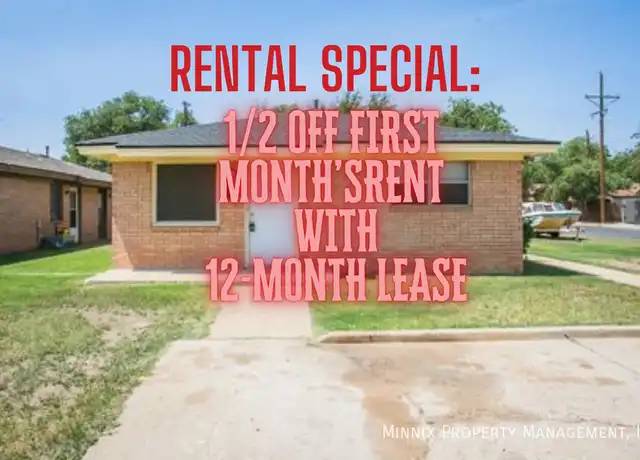 Property at 2302 40th St Unit A, Lubbock, TX, 79412, 2 beds, 1 bath, [object Object]