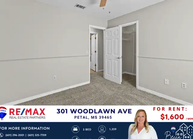 Property at 301 Woodlawn Ave, Petal, MS, 39465, 3 beds, 2 baths, [object Object]