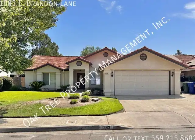 Property at 1883 E Brandon Ln, Fresno, CA, 93720, 3 beds, 2 baths, [object Object]