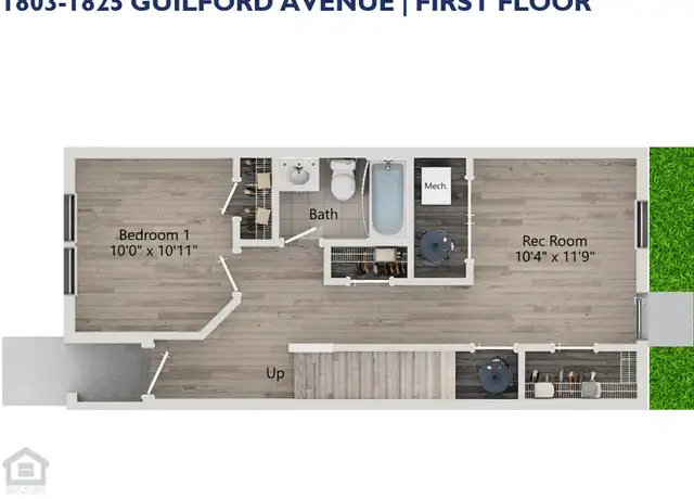Property at 1827 Guilford Ave Unit G-1817, Baltimore, MD, 21202, 3 beds, 3.5 baths, [object Object]