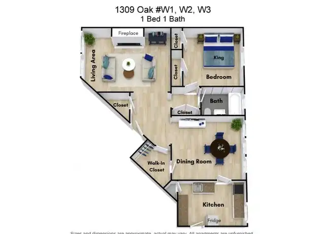 Property at 1309 Oak Ave Unit CL-W1, Evanston, IL, 60201, 1 bed, 1 bath, [object Object]