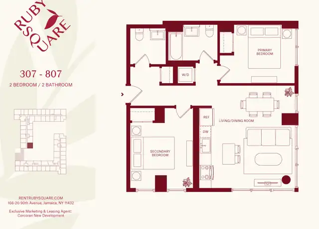 Property at 166-08 90th Ave Unit 807, Jamaica, NY, 11432, 2 beds, 1.5 baths, [object Object]