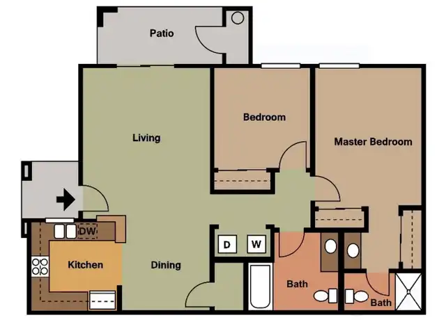 Property at 4262 W Figarden Dr Unit 62219, Fresno, CA, 93722, 2 beds, 2 baths, [object Object]