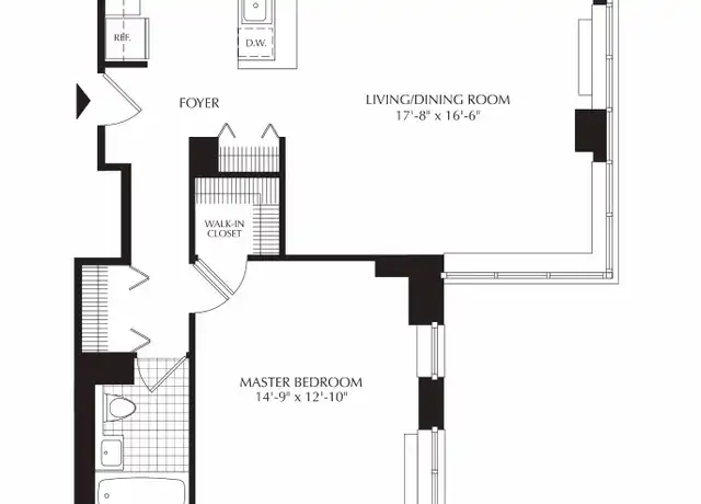 Property at 250 W 93rd St Unit 14-H, New York, NY, 10025, 1 bed, 1 bath, [object Object]