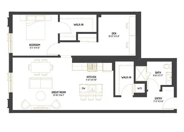 Property at 1135 W Winona St Unit B428, Chicago, IL, 60640, 1 bed, 1 bath, [object Object]
